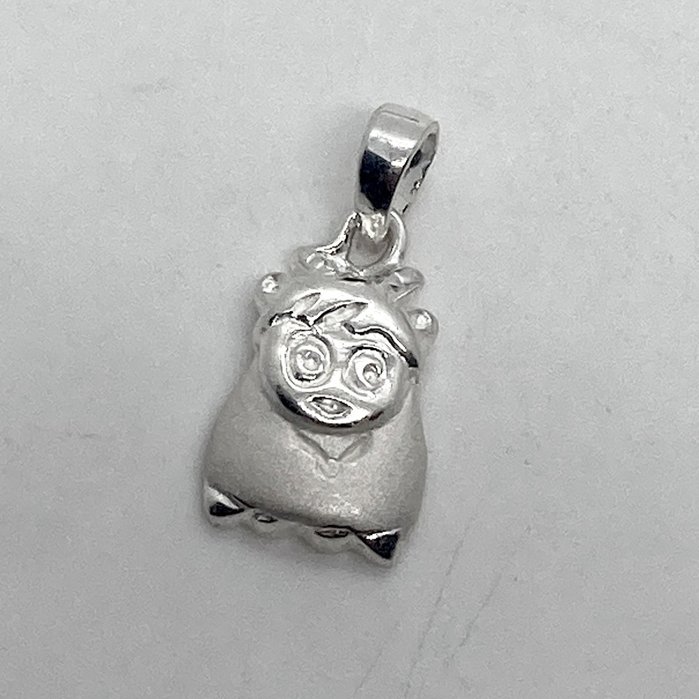Vtg Sterling Silver 925  Zodiac Aries Ram Goat Animal Charm | .8”